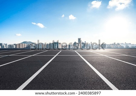 Similar – Image, Stock Photo An area of many photovoltaic panels. Solar power plant on an industrial roof , many solar panels , photovoltaics