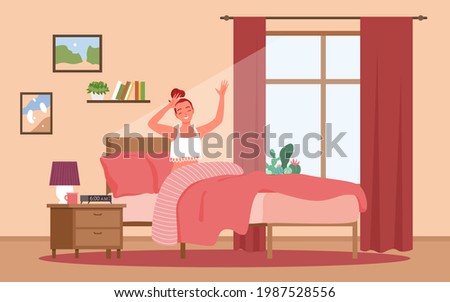 Similar – Image, Stock Photo Woman sitting on sleepers in middle of railway