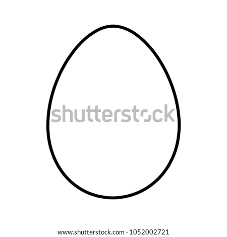 Egg pattern outline shell