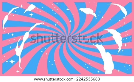 Similar – Image, Stock Photo Crown of clouds Sky Clouds