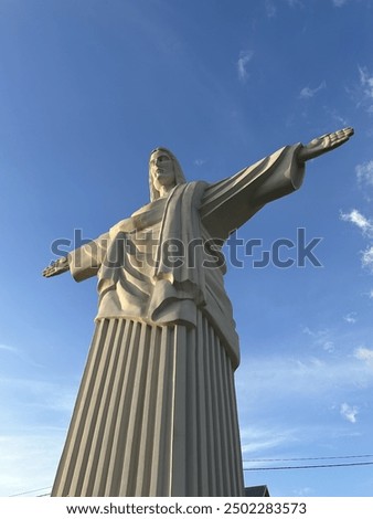 Similar – Image, Stock Photo copy of Christ