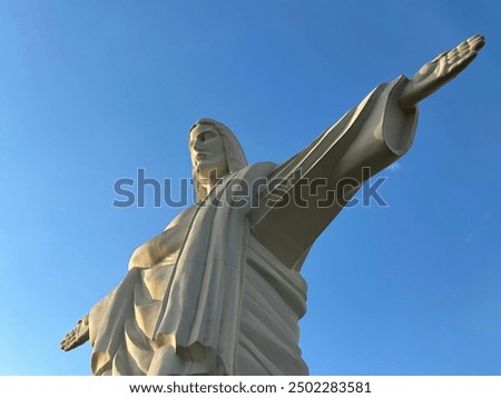 Similar – Image, Stock Photo copy of Christ