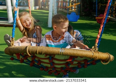 Similar – Image, Stock Photo summer day (3) Child Girl