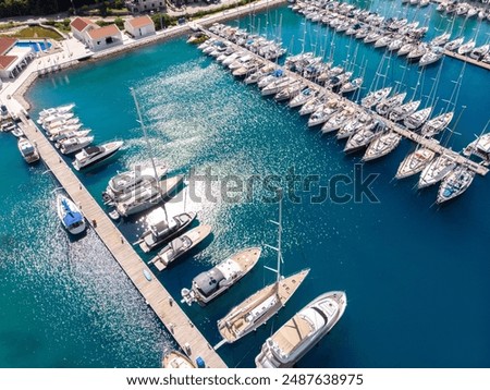 Similar – Image, Stock Photo Boat rental on the Lahn