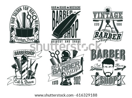 vintage barber chair vector background vector monochrome vintage barber shop logos set with inscriptions haircut equipment tools and accessories isolated vector illustration free vintage barber tool vector download art stock vintage barber chair vector background vector monochrome vintage barber shop logos set with inscriptions haircut equipment tools and accessories isolated vector illustration free vintage barber tool vector download art stock