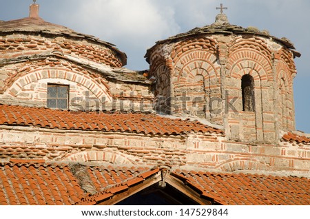 The Monastery of Treskavec or St. Bogorodica, is a monastery situated on the rocky Mount Zlatovrv, 8 km north of Prilep, in the Republic of Macedonia.