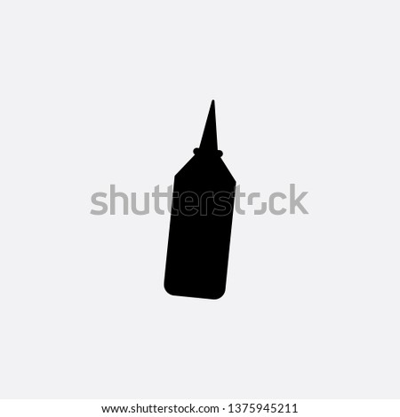 glue icon vector