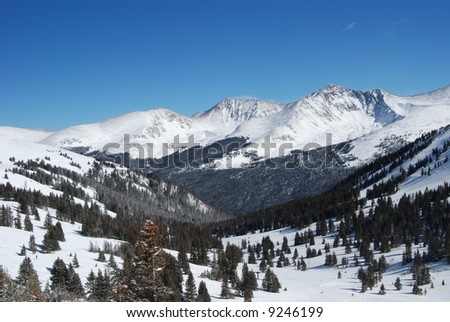 Valley below copper mountain, Frisco, Colorado