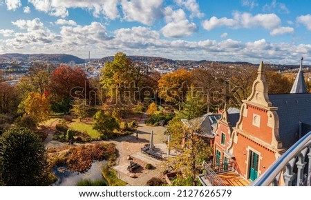 Similar – Image, Stock Photo over the Wupper City trip