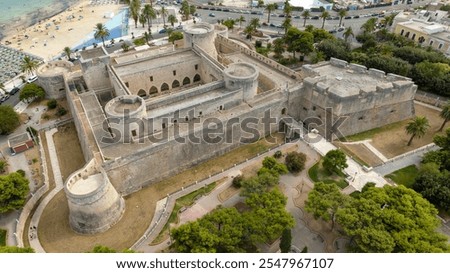 Similar – Image, Stock Photo Castle on the waterfront at sunrise