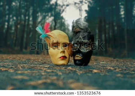 Similar – Image, Stock Photo sepulchers Nature Autumn