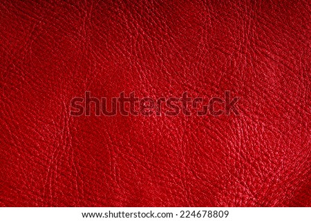 Red leather texture closeup grunge background. Country western background, cowboy rawhide design, abstract pattern