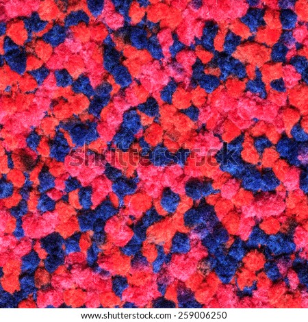 Abstract red blue color soft background texture. Square format