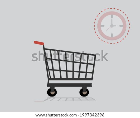 temporal distortion or time distortion make you forget the actual time while shopping