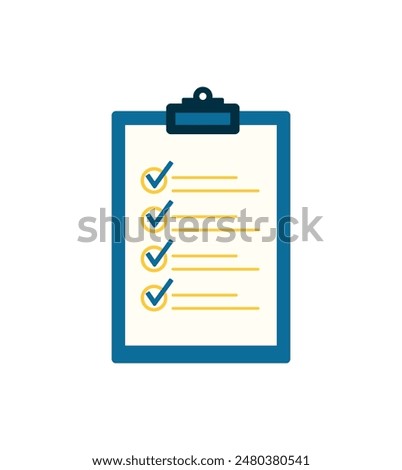 To Do List checklist cupboard  icon sign vector illustration design with simple flat check mark isolated on transparent background for business, web, and interface icon