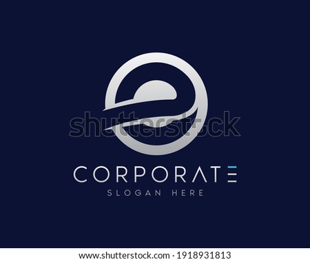 Initial letter CE logo template suitable for businesses and product names. This stylish logo design could be used for different purposes for a company, product, service or for all your ideas.