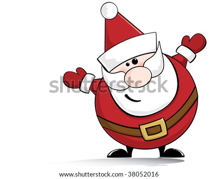 Santa Claus Stock Vector Illustration 38052016 : Shutterstock