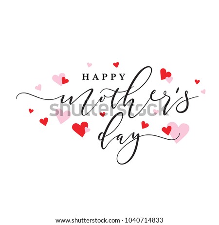 happy mother s day hearts download free vector art stock graphics