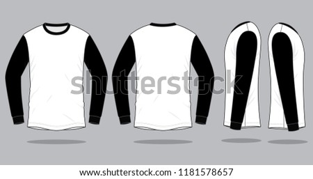 playera blanca manga negra