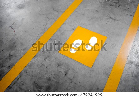 Concrete lines coupon