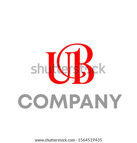 ub logo vector design template sign