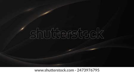 Black background with elegant effect. Vector illustration.