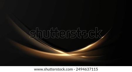 Black background with elegant effect. Vector illustration.