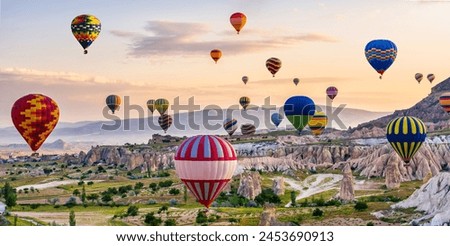 Similar – Image, Stock Photo balloons Hot Air Balloon