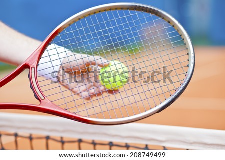 tennis serve