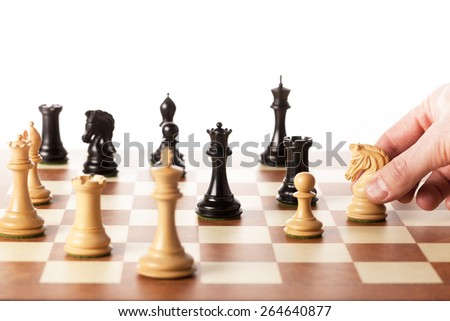 Making strategic decisions in business like playing the chess game