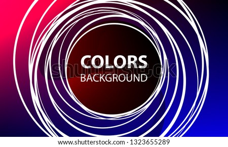 Background color, gradient composition. Futuristic poster design. Abstract illustration. Layout for banners, presentations, flyers, posters. Dark, night colors.