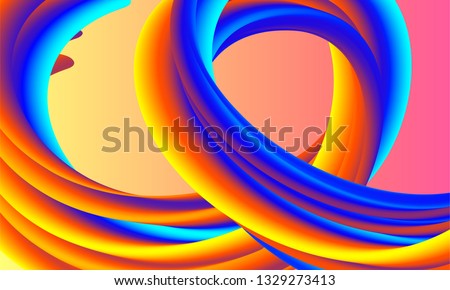 Abstract, bright background. Dynamic music, waves, fluid overflow. Colorful musical gradient. Tool, banner, web, wallpaper, background for presentation. Modern hipster background.