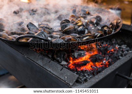 Similar – Foto Bild Jede Menge Muscheln an der Küste Portugals