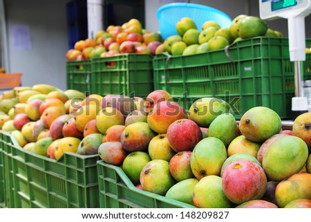 Indian Mango Sales India with its wide ranging climatic zones produces a great variety of mangoes, with a broad range of taste, color, shape, texture, etc. April, May and June are the main season.
