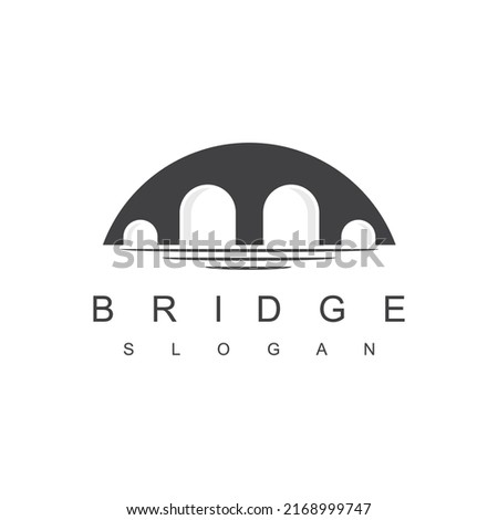 Old Bridge Logo Design Template