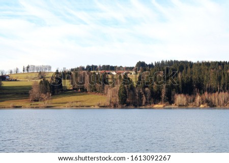 Similar – Image, Stock Photo snowless January Meadow