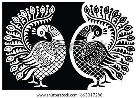 Peacock Clipart Black And White | Free download on ClipArtMag