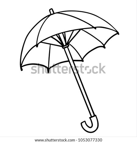 Umbrella Coloring Page | Free download on ClipArtMag