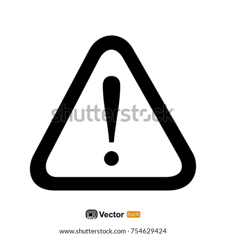 warning icon template
