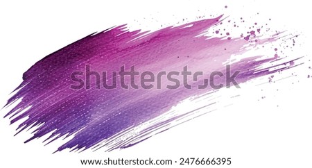  watercolor background brush strokes, blue violet 