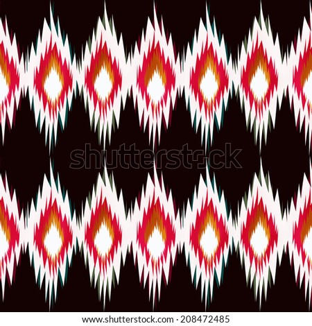 Seamless tribal texture background illustration