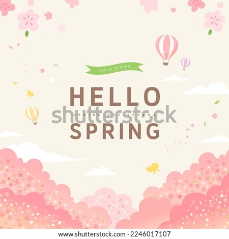 Similar – Image, Stock Photo Flowers blossoms in spring