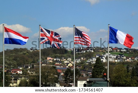 Usa England Vs Germany Netherlands Flag / The Netherlands And Germany
