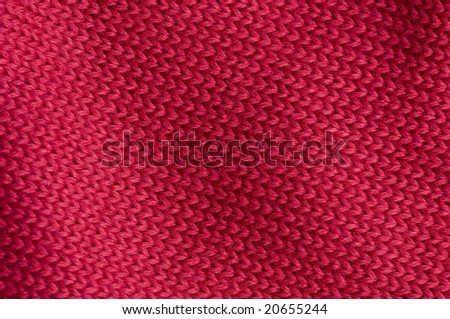 Red wool textured background