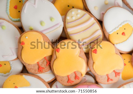 Happy Easter - (home-baked cookies)