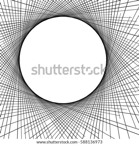 Design elements eclipse of sun style business presentation template on Geometric white background with black lines. Vector illustration EPS 10 for science brochure, future graphics page, report firm