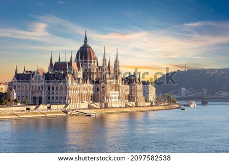 Foto Bild Parlament Budapest Ungarn