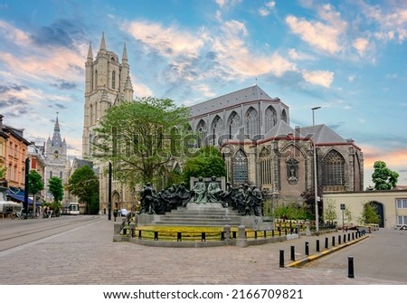 Similar – Foto Bild Sint Michielsbrug , Gent