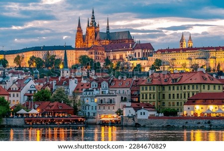 Similar – Foto Bild Prag Stadt Hauptstadt blau