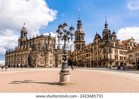 Similar – Foto Bild Deutschland, Sachsen, Dresden, Theaterplatz,